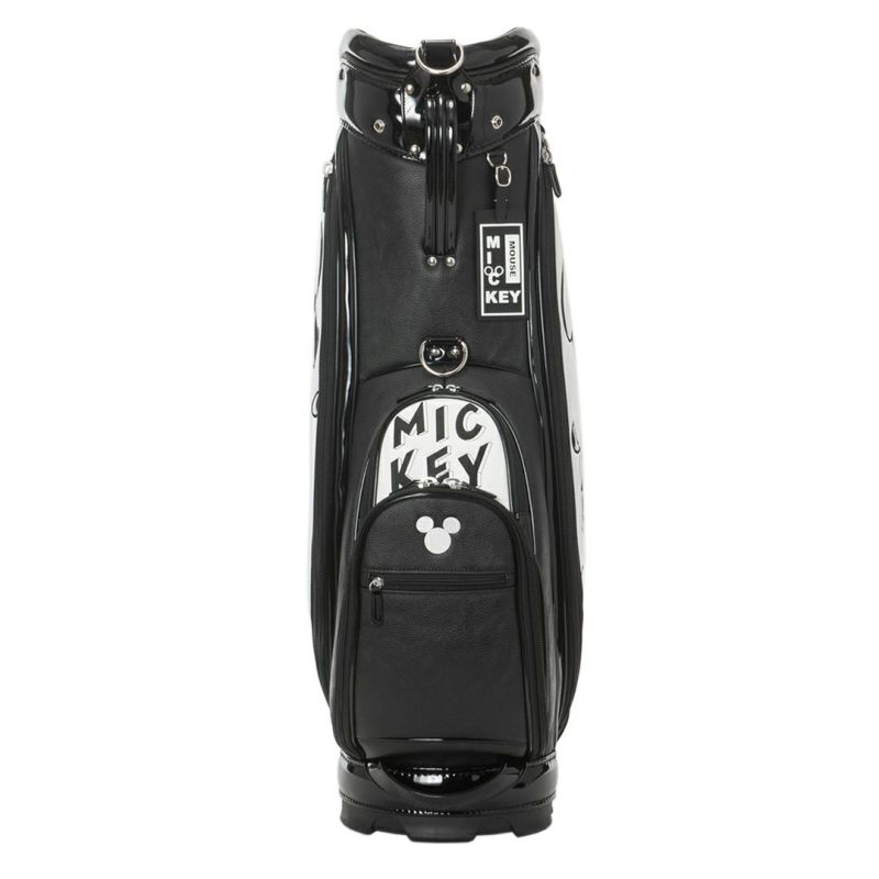 ディズニー DISNEY メンズ レディース ユニセックス MONOCHROME MICKEY GOLF CADDIE BAG XYMG5FC1 詳細3