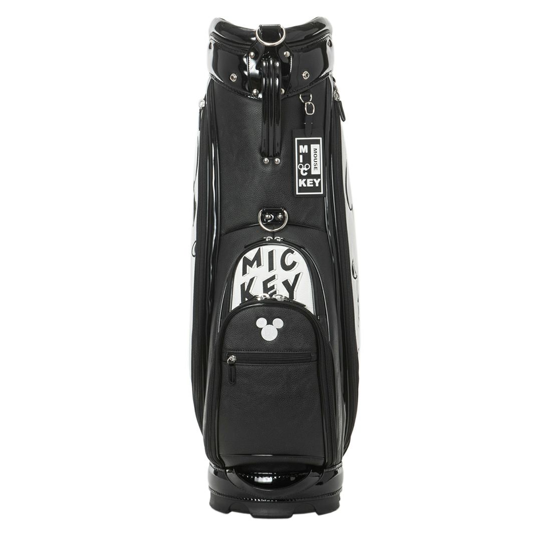 ディズニー DISNEY メンズ レディース ユニセックス MONOCHROME MICKEY GOLF CADDIE BAG XYMG5FC1 詳細3