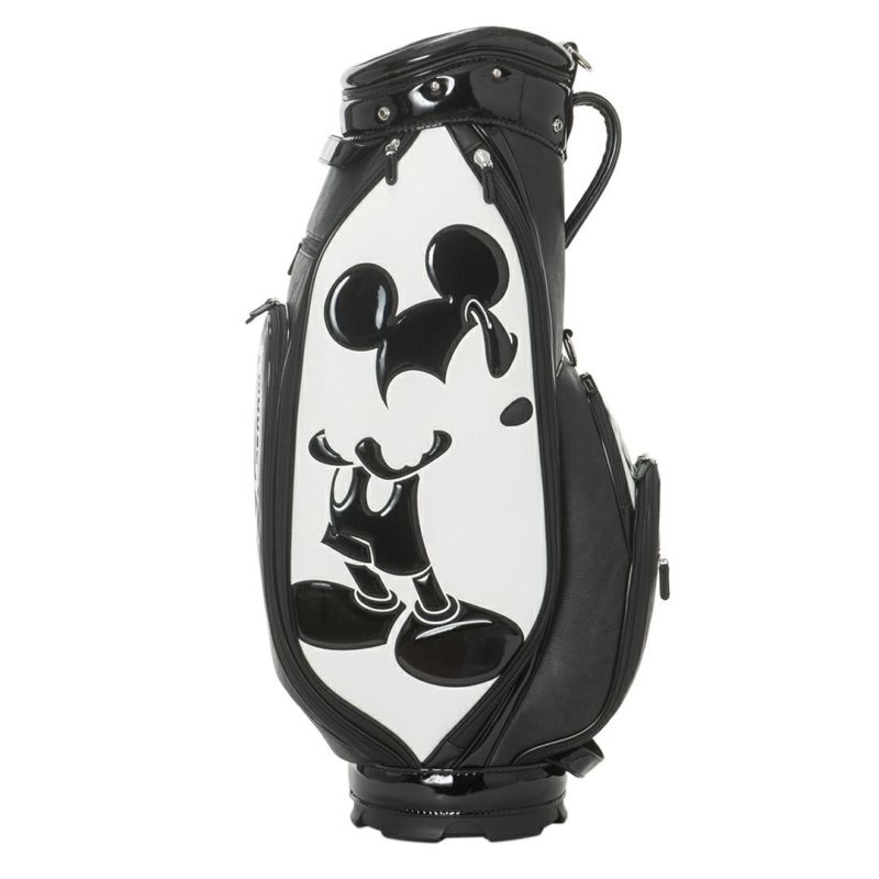 ディズニー DISNEY メンズ レディース ユニセックス MONOCHROME MICKEY GOLF CADDIE BAG XYMG5FC1 詳細6
