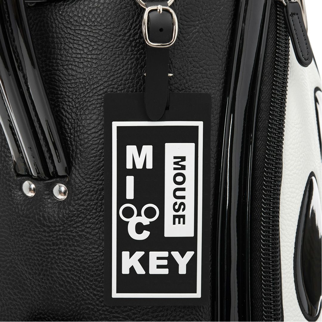 ディズニー DISNEY メンズ レディース ユニセックス MONOCHROME MICKEY GOLF CADDIE BAG XYMG5FC1 詳細8