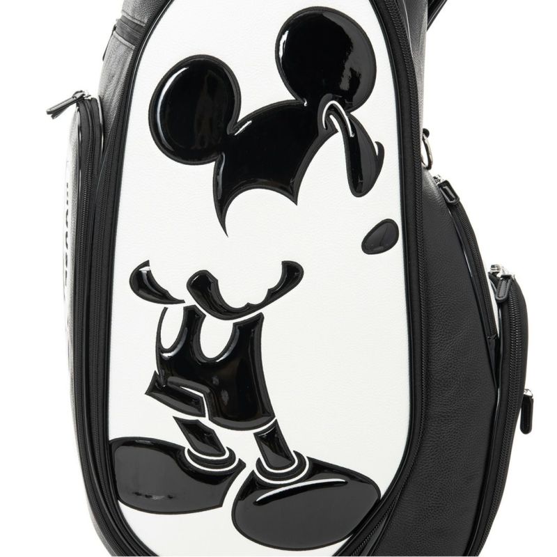 ディズニー DISNEY メンズ レディース ユニセックス MONOCHROME MICKEY GOLF CADDIE BAG XYMG5FC1 詳細10