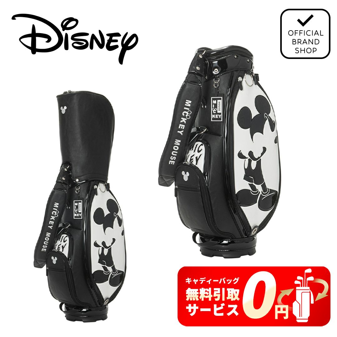 ディズニー]MONOCHROME MICKEY GOLF CADDIE BAG | ヤマニゴルフ 公式