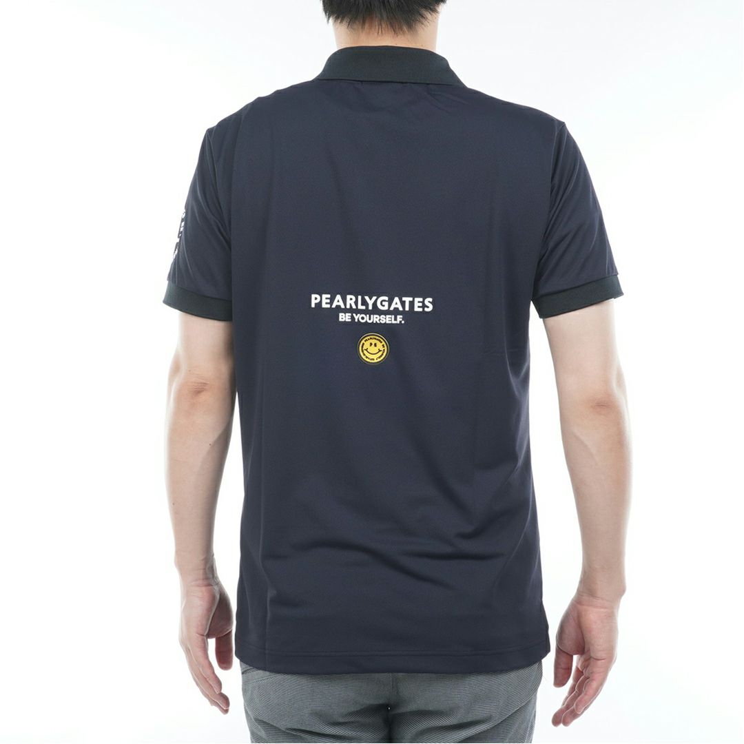 パーリーゲイツ PEARLY GATES メンズ PG is PG ハイゲージストレッチBOXカノコ半袖ポロシャツ (MENS) PAMA54M 詳細5