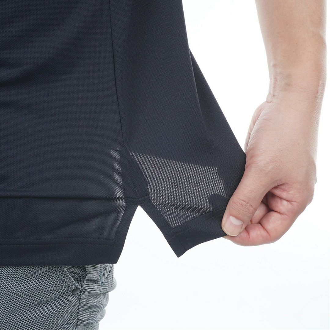 PEARLYGATES ﾒﾝｽﾞ ﾈｲﾋﾞｰ ｼｬﾂ