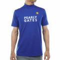 PEARLY GATES メンズ ハイネックシャツ ブルー