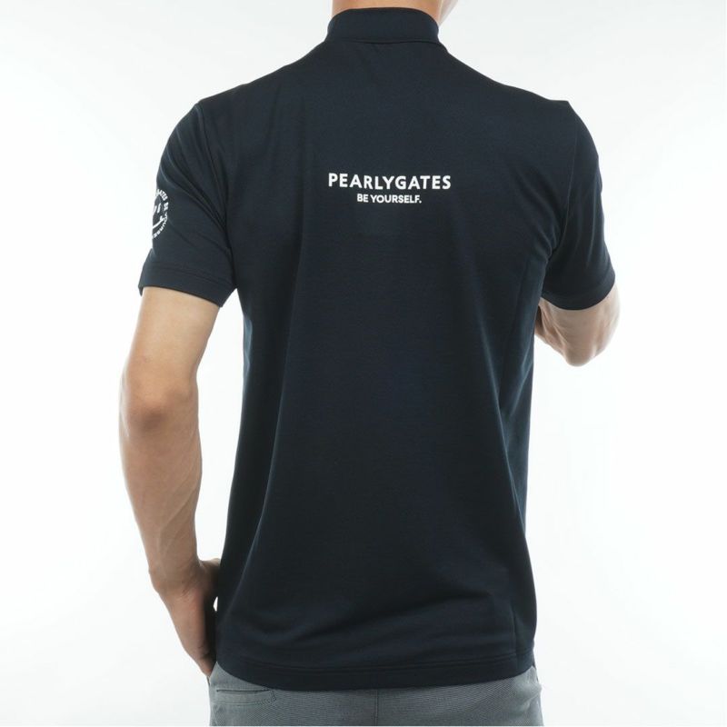 パーリーゲイツ PEARLY GATES メンズ PG is PG ベアカノコ半袖ハイネックカットソー (MENS) PAMA54Z 詳細14