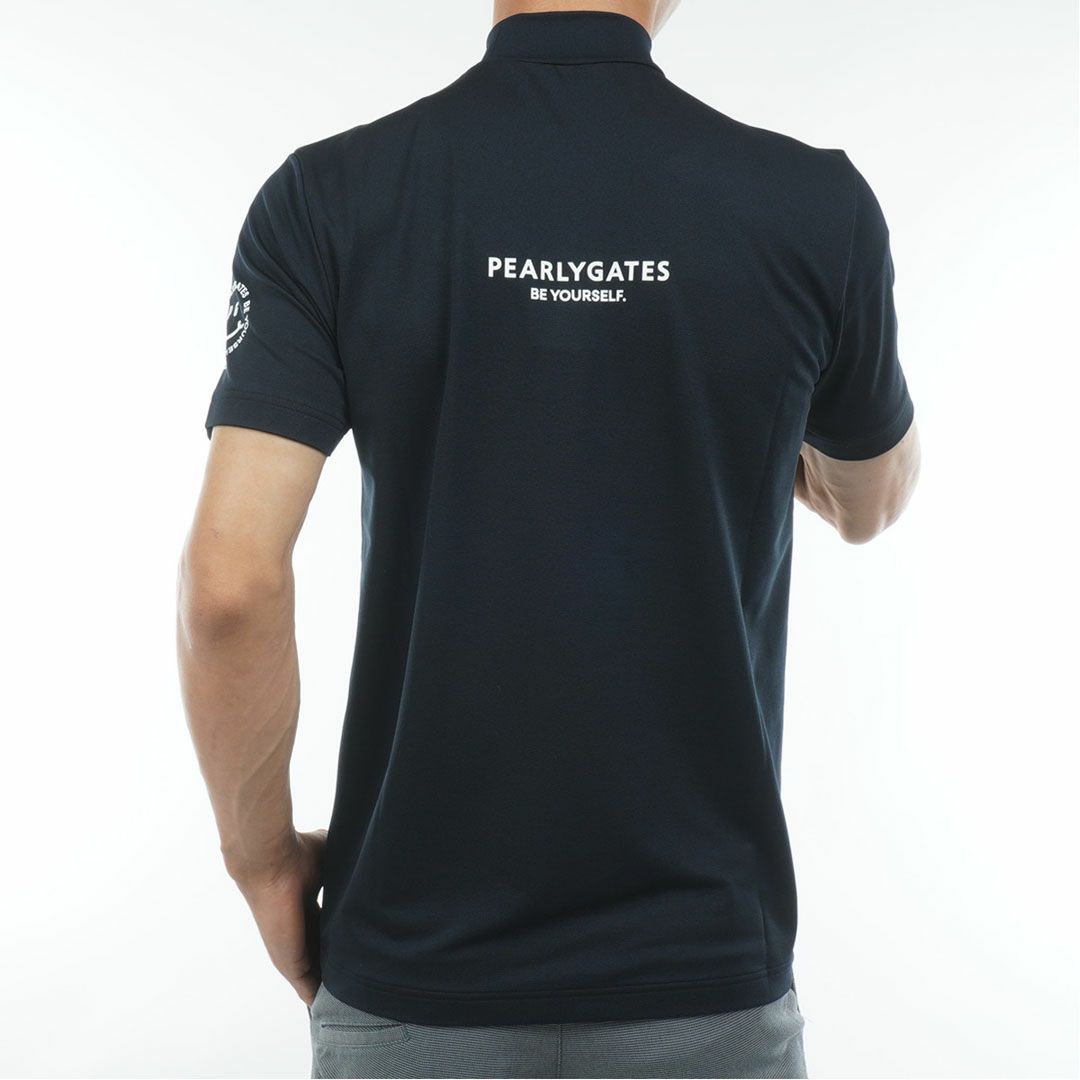 パーリーゲイツ PEARLY GATES メンズ PG is PG ベアカノコ半袖ハイネックカットソー (MENS) PAMA54Z 詳細14