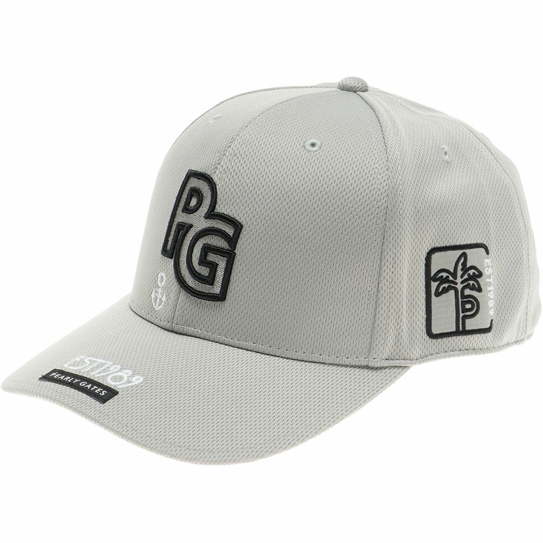 パーリーゲイツ PEARLY GATES メンズ レディース ユニセックス PGロゴベーシックキャップ (UNISEX) PAMG5AGF 詳細1