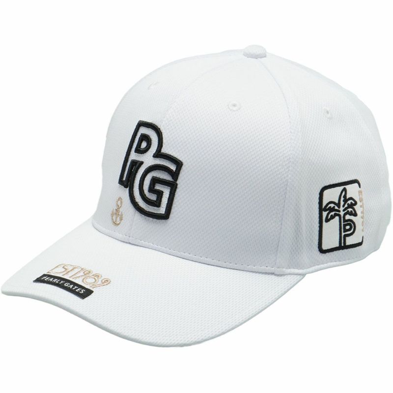 パーリーゲイツ PEARLY GATES メンズ レディース ユニセックス PGロゴベーシックキャップ (UNISEX) PAMG5AGF 詳細2