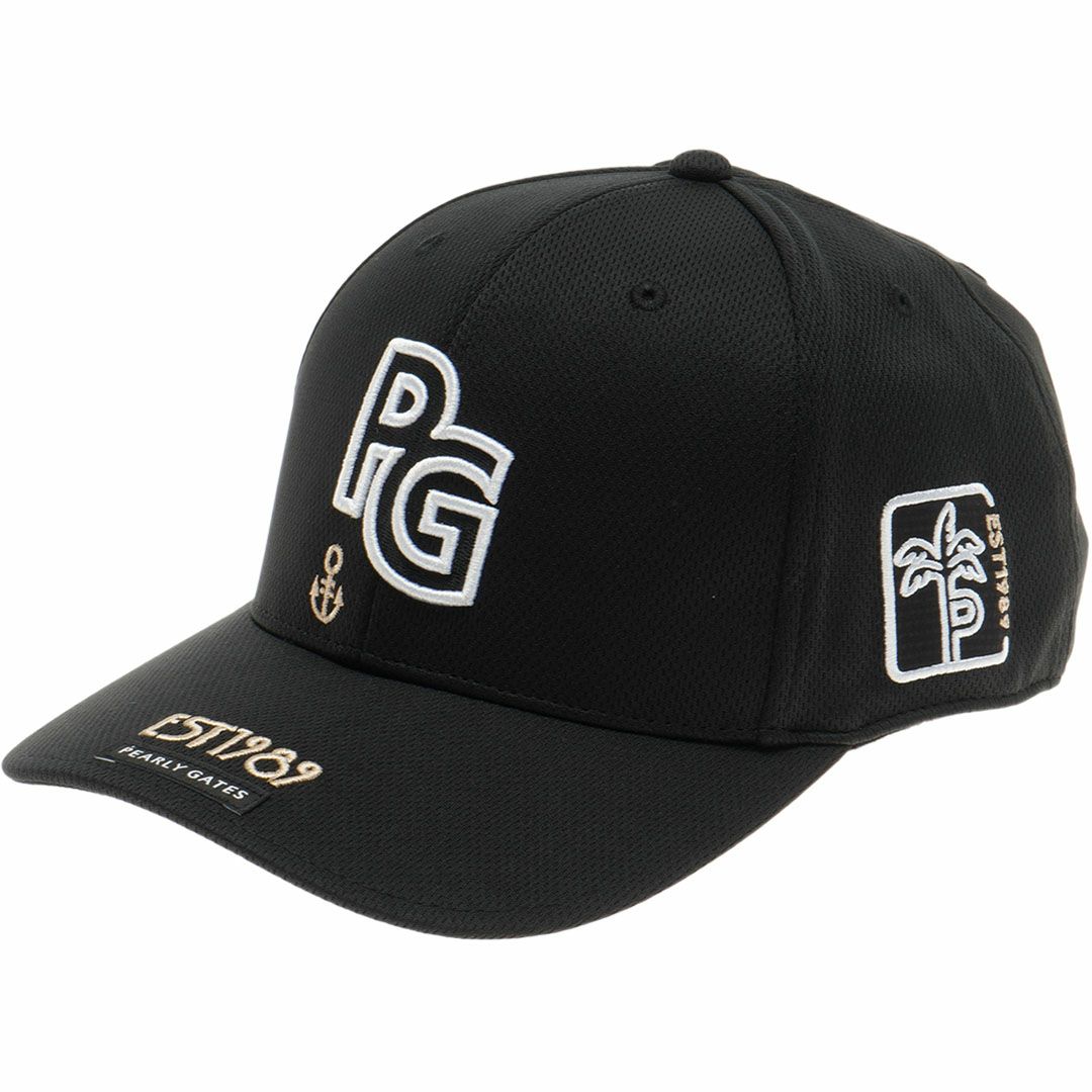 パーリーゲイツ PEARLY GATES メンズ レディース ユニセックス PGロゴベーシックキャップ (UNISEX) PAMG5AGF 詳細3