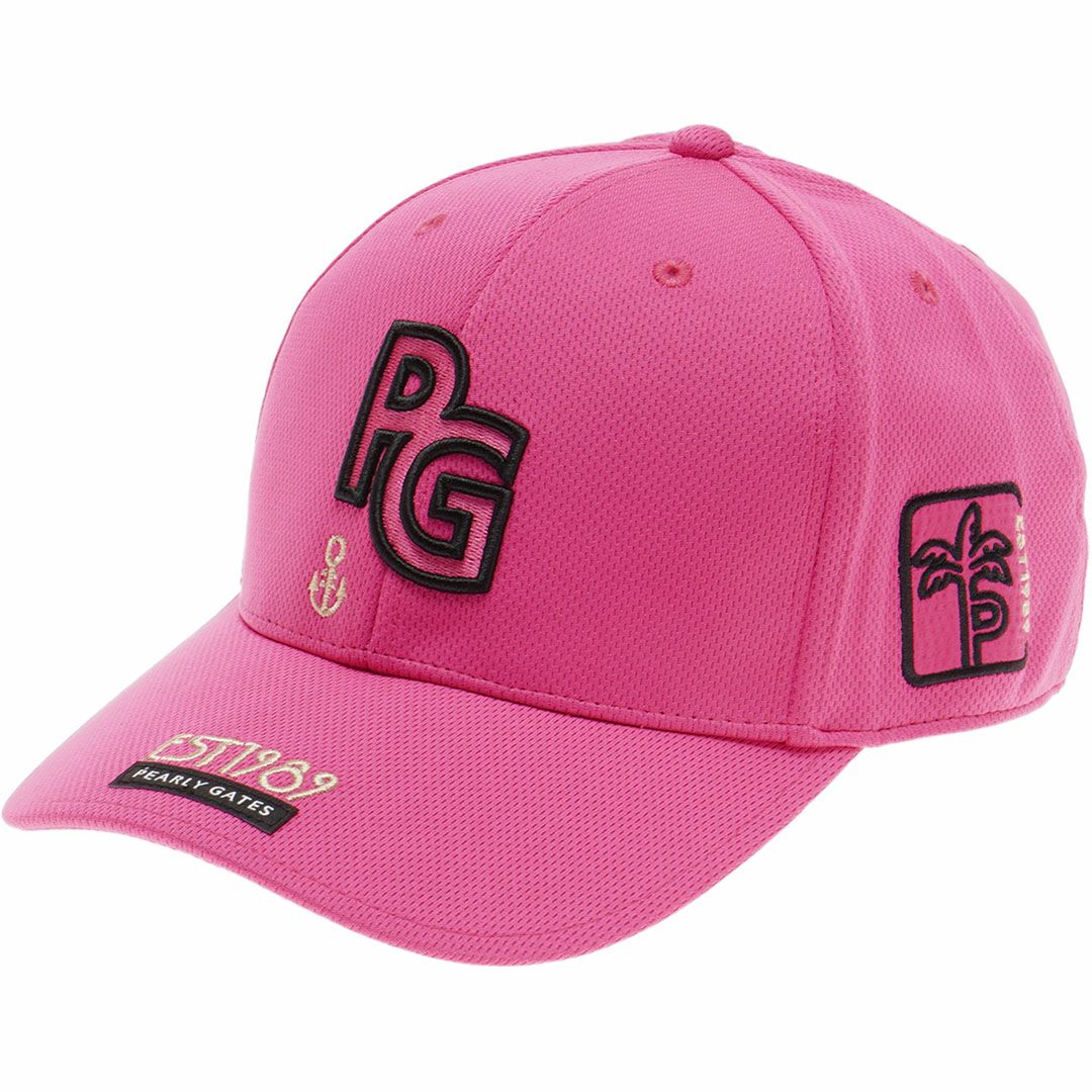 パーリーゲイツ PEARLY GATES メンズ レディース ユニセックス PGロゴベーシックキャップ (UNISEX) PAMG5AGF 詳細4