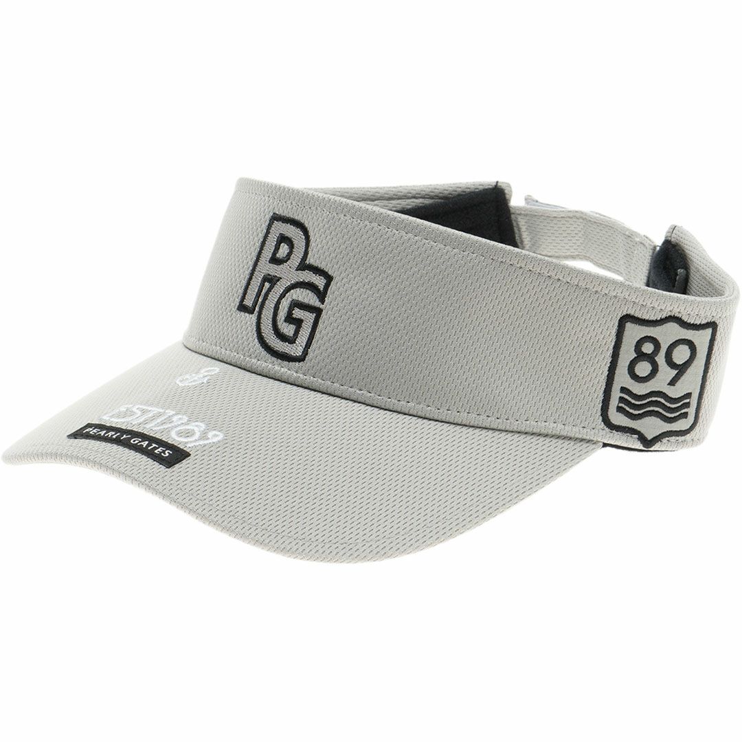 パーリーゲイツ PEARLY GATES メンズ レディース ユニセックス PGロゴベーシックバイザー (UNISEX) PAMG5AHF 詳細1