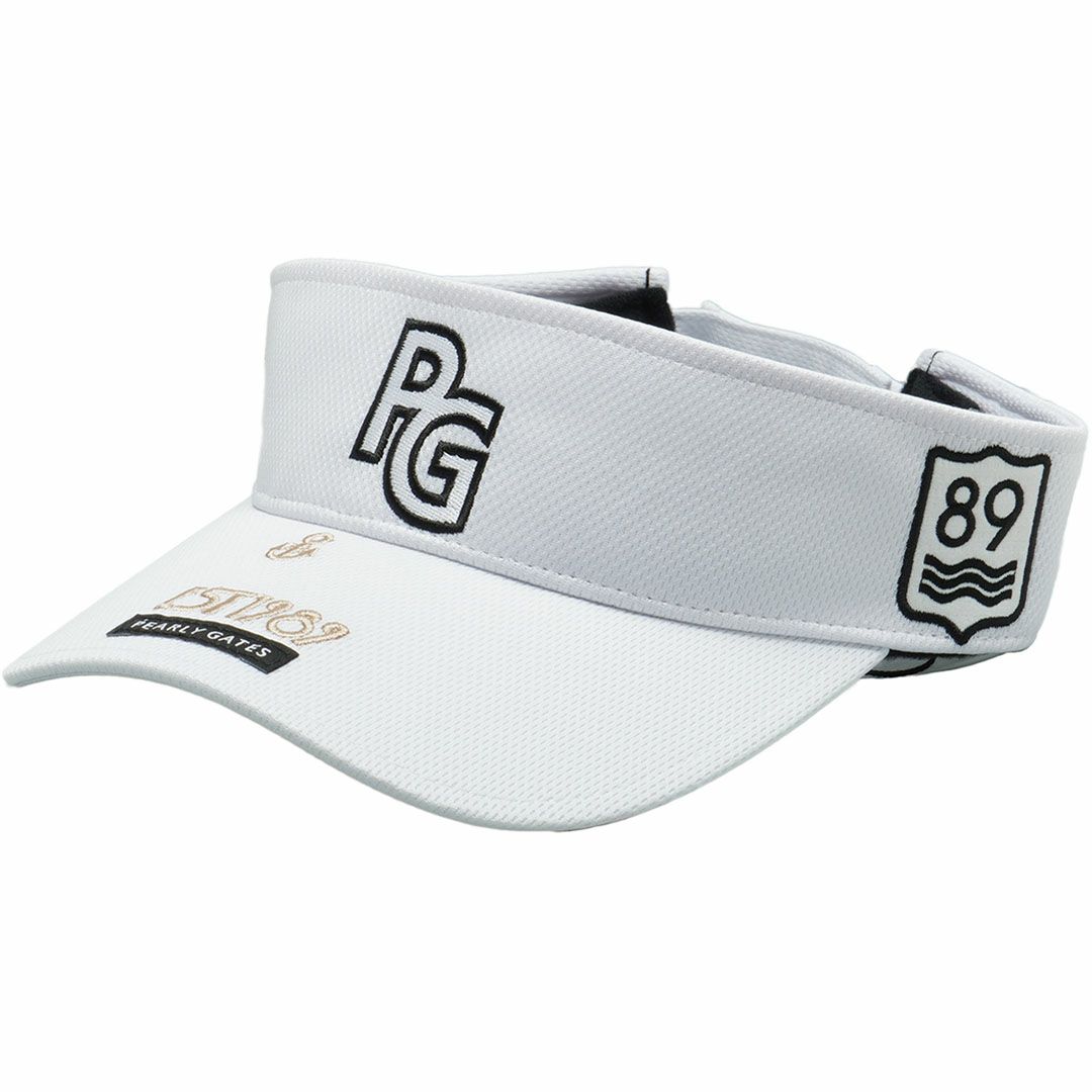 パーリーゲイツ PEARLY GATES メンズ レディース ユニセックス PGロゴベーシックバイザー (UNISEX) PAMG5AHF 詳細2