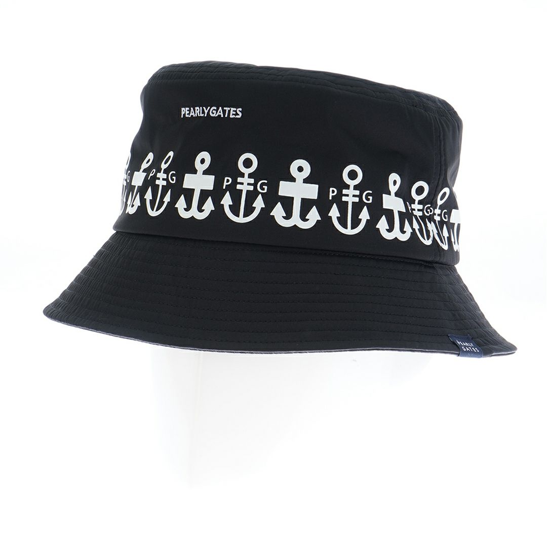 パーリーゲイツ PEARLY GATES メンズ レディース ユニセックス ロゴアンカー柄ハット (UNISEX) PAMG5AJF 詳細1