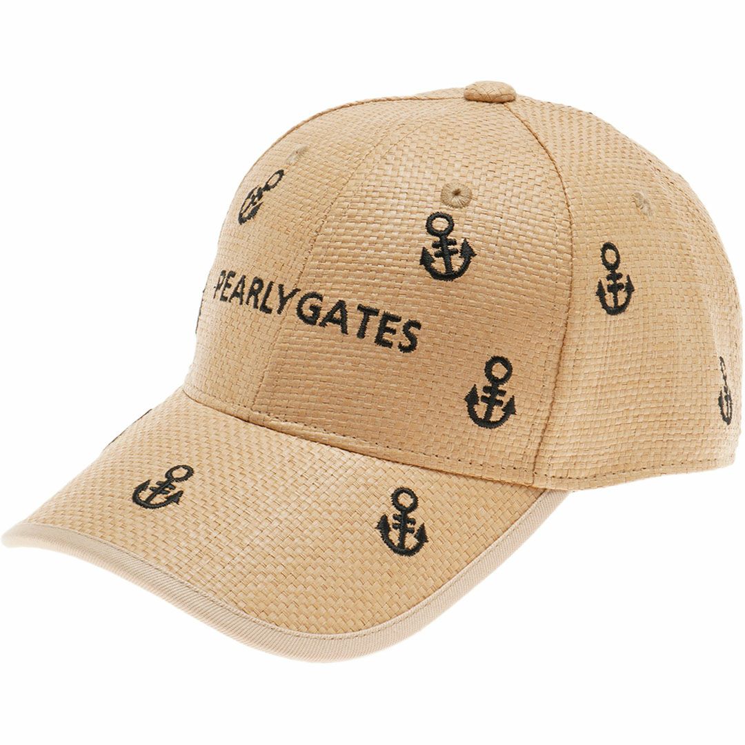 パーリーゲイツ PEARLY GATES メンズ レディース ユニセックス ロゴアンカー刺繍ペーパーキャップ (UNISEX) PAMG5AKF 詳細1