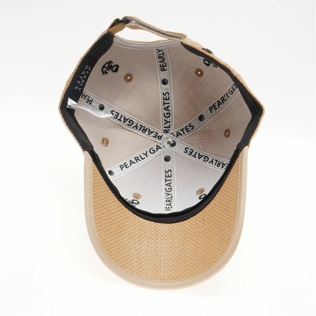 PEARLY GATES メンズ ユニセックス キャップ ベージュ