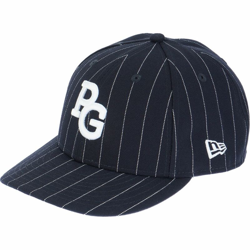 パーリーゲイツ PEARLY GATES メンズ レディース ユニセックス 【NEW ERA × PG】コラボ ピンストライプ柄キャップ (UNISEX) PAMG5ASF 詳細1
