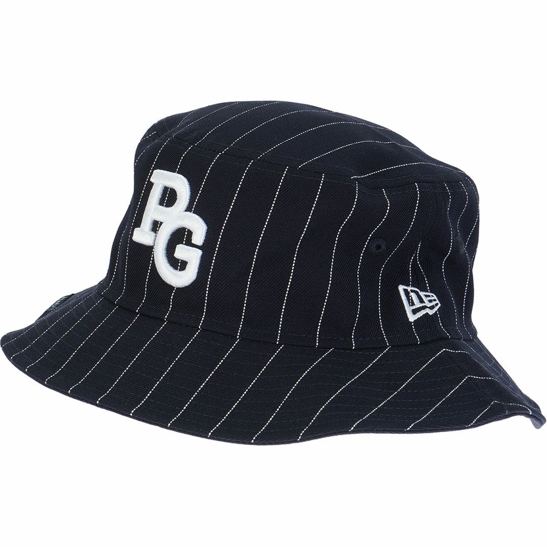 パーリーゲイツ PEARLY GATES メンズ レディース ユニセックス 【NEW ERA × PG】ピンストライプ柄ハット (UNISEX) PAMG5ATF 詳細1
