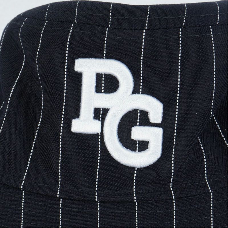 パーリーゲイツ PEARLY GATES メンズ レディース ユニセックス 【NEW ERA × PG】ピンストライプ柄ハット (UNISEX) PAMG5ATF 詳細5