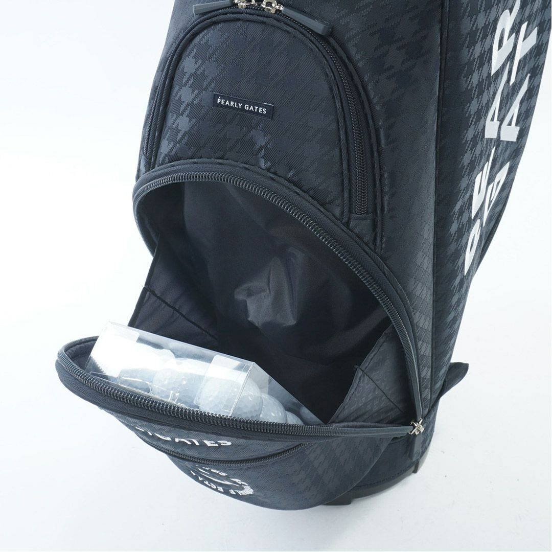 パーリーゲイツ PEARLY GATES メンズ レディース ユニセックス PG is PG キャディバッグ (46インチ対応) (UNISEX) PAMG5AUF 詳細6
