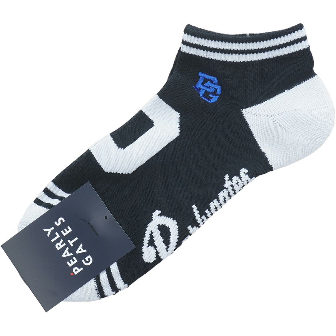 パーリーゲイツ PEARLY GATES メンズ Pロゴアンクルソックス (MENS) PAMG59TF 詳細2