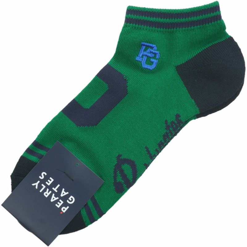 パーリーゲイツ PEARLY GATES メンズ Pロゴアンクルソックス (MENS) PAMG59TF 詳細3