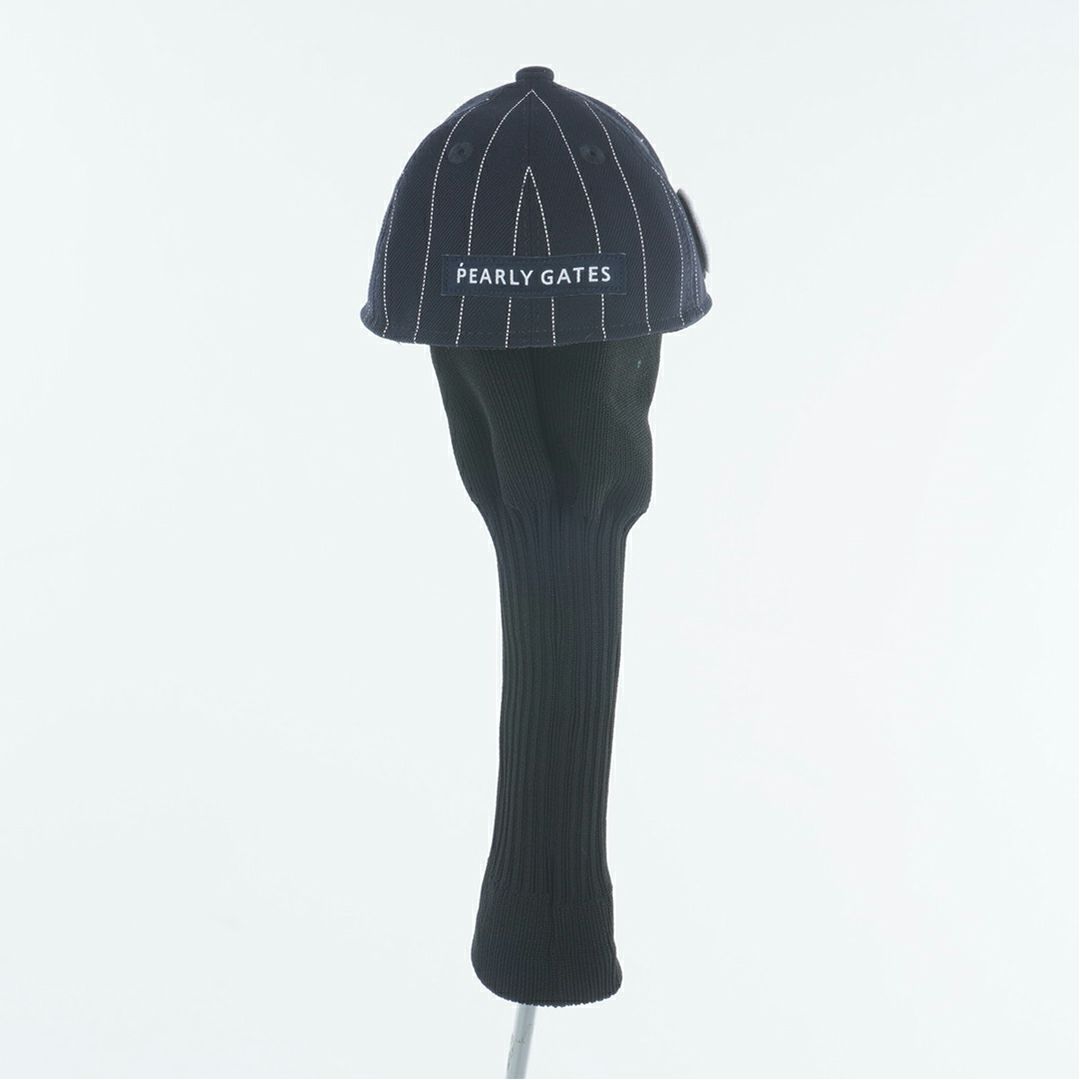 パーリーゲイツ PEARLY GATES メンズ レディース ユニセックス 【NEW ERA × PG】 ピンストライプ柄 フェアウェイウッド用ヘッドカバー (UNISEX) PAMG597F 詳細4