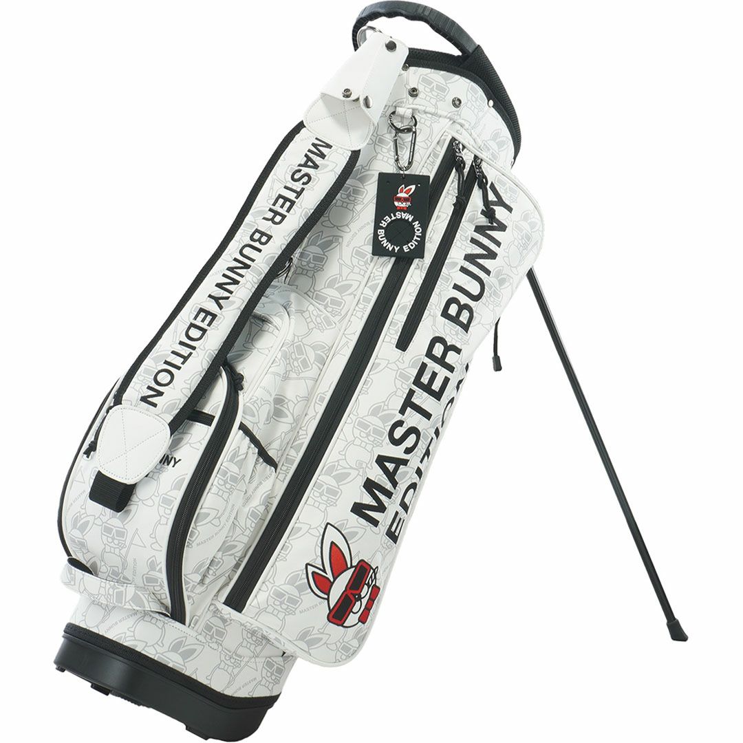 MASTER BUNNY EDITION ユニセックス キャディバッグ ホワイト