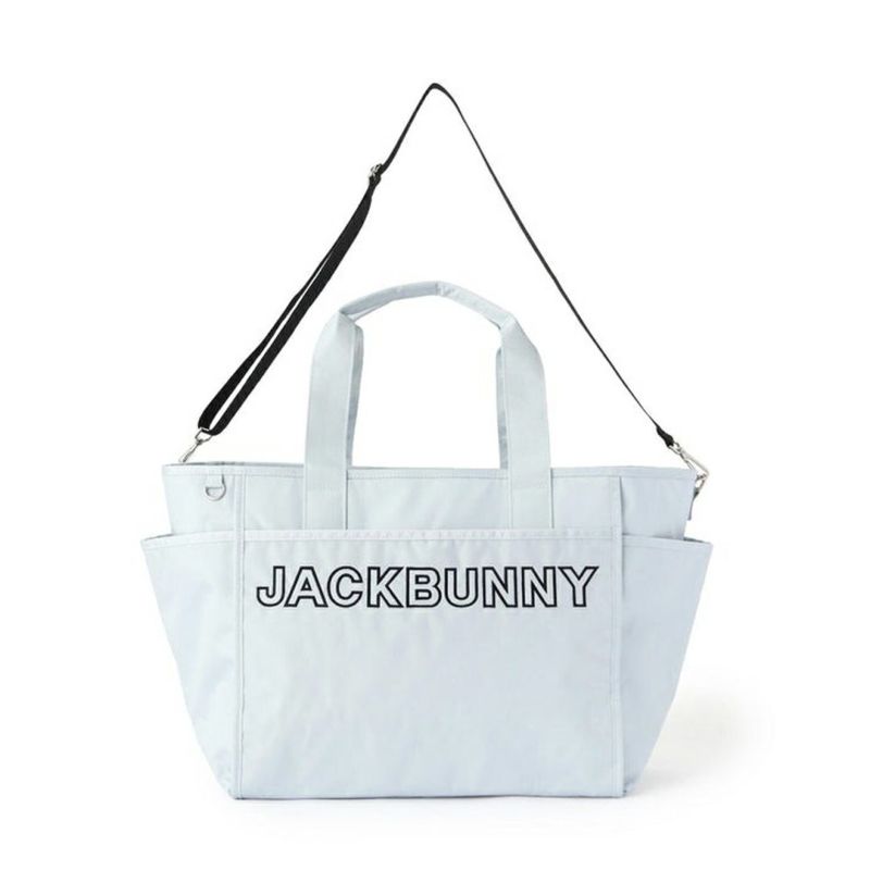Jack Bunny ユニセックス メンズ レディース トートバッグ ブルーホワイト