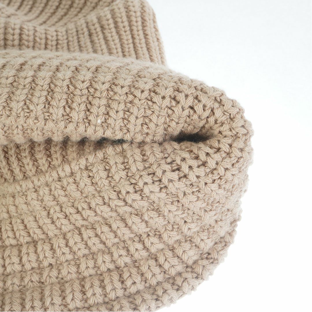 Jack Bunny ユニセックス メンズ レディース ニット帽 ビーニー ベージュ