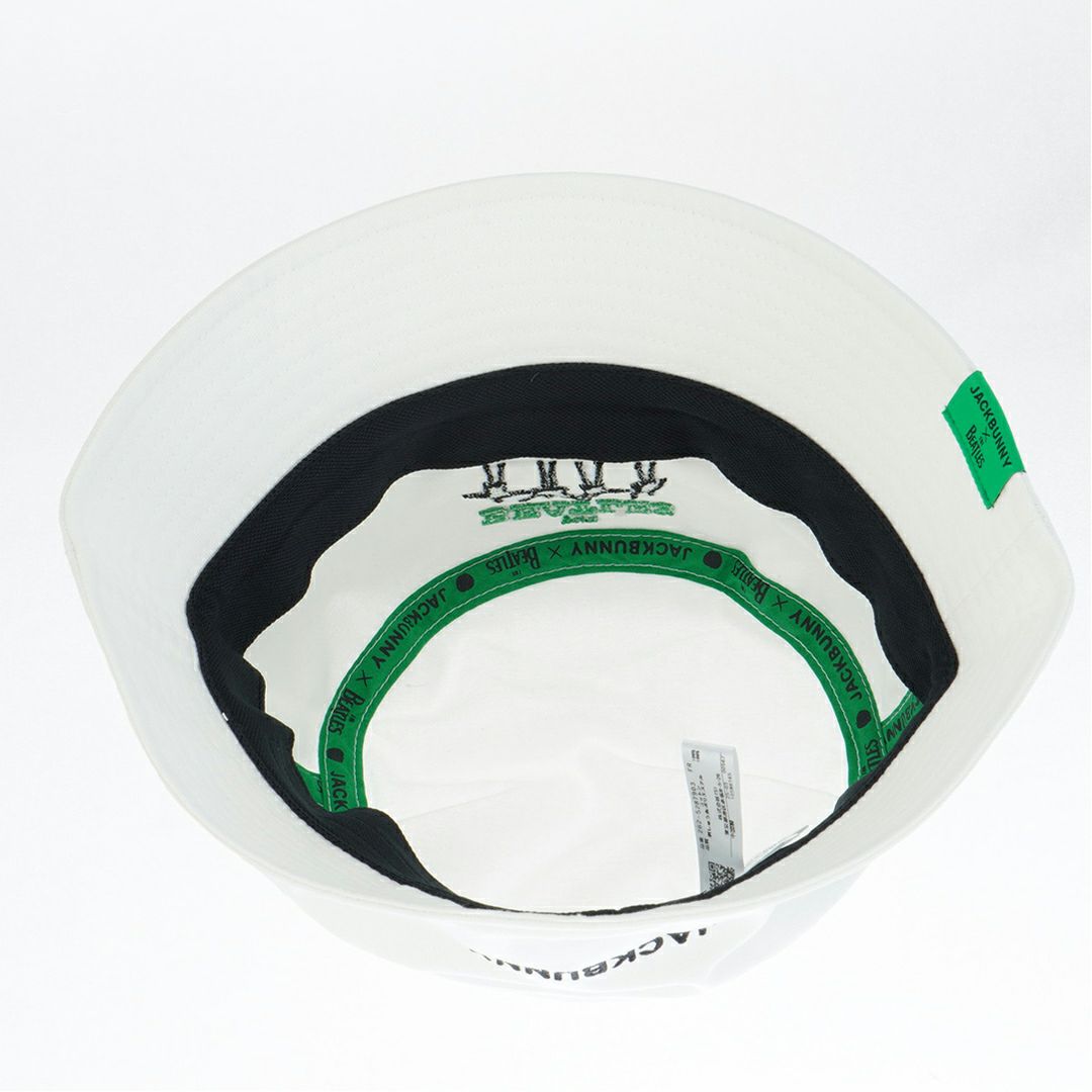 ジャックバニー The BEATLESコラボ商品 ユニセックス メンズ レディース  ハット 帽子 ホワイト