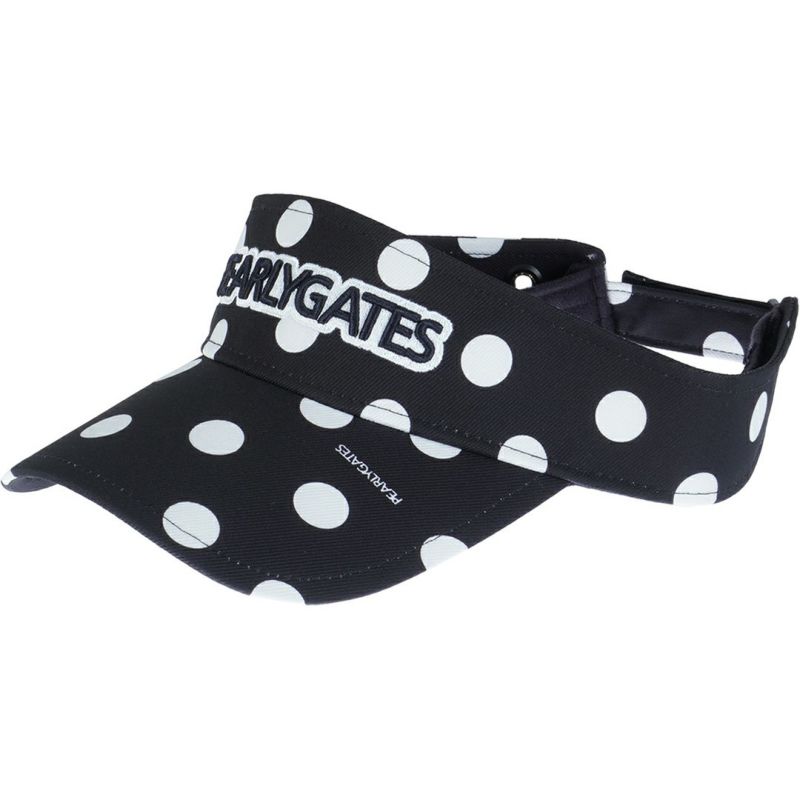 パーリーゲイツ PEARLY GATES メンズ レディース ユニセックス ランダムドット柄バイザー (UNISEX) PAMG5A5F 詳細1