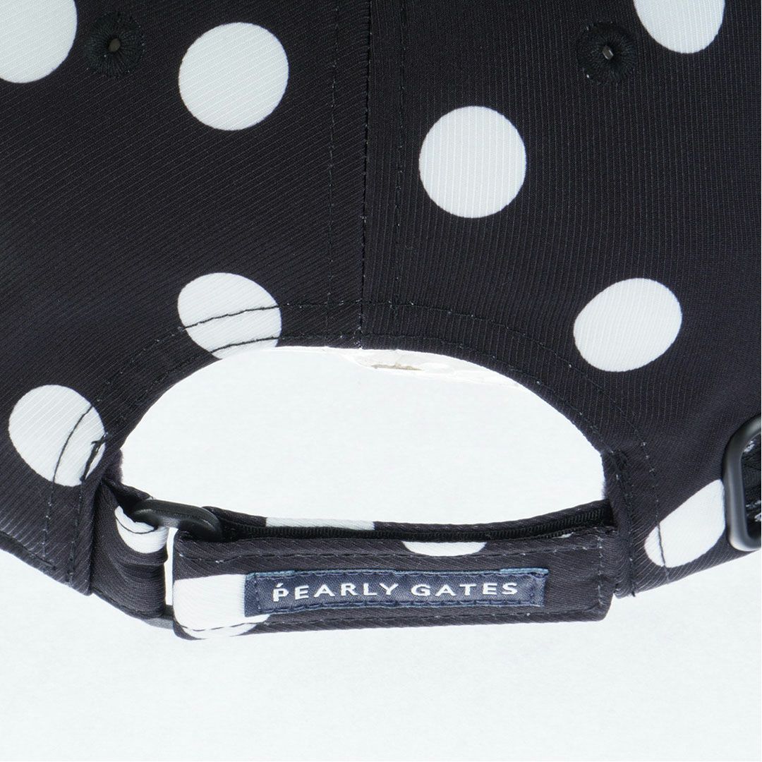 パーリーゲイツ PEARLY GATES メンズ レディース ユニセックス ランダムドット柄キャップ (UNISEX) PAMG5A6F 詳細3
