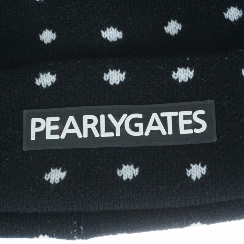 パーリーゲイツ PEARLY GATES レディース レディース フェイクファー梵天付きミニドットニットワッチ (LADIES) PAMG5A7F 詳細5