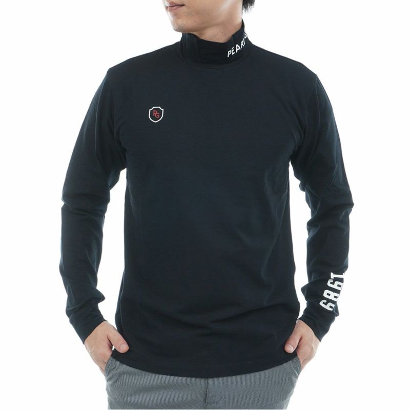 パーリーゲイツ PEARLY GATES メンズ 綿ベア天竺長袖ハイネックカットソー(MENS） PAMA54V 詳細1