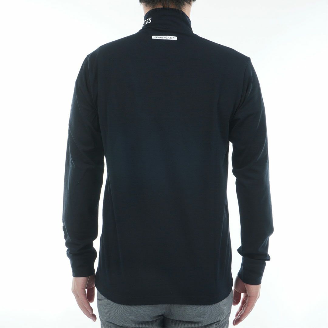 パーリーゲイツ PEARLY GATES メンズ 綿ベア天竺長袖ハイネックカットソー(MENS） PAMA54V 詳細5