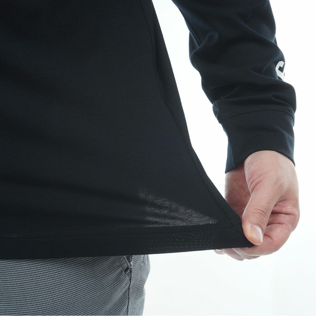 パーリーゲイツ PEARLY GATES メンズ 綿ベア天竺長袖ハイネックカットソー(MENS） PAMA54V 詳細6