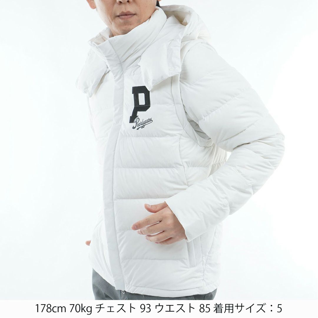 パーリーゲイツ PEARLY GATES メンズ Nyストレッチタフタダウンジャケット(MENS) PAMA545 詳細3