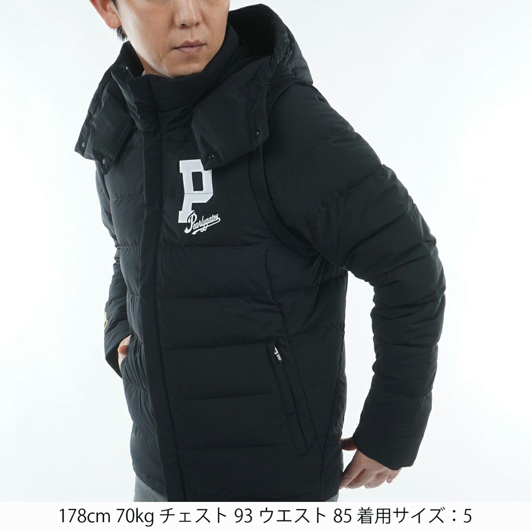 パーリーゲイツ PEARLY GATES メンズ Nyストレッチタフタダウンジャケット(MENS) PAMA545 詳細7