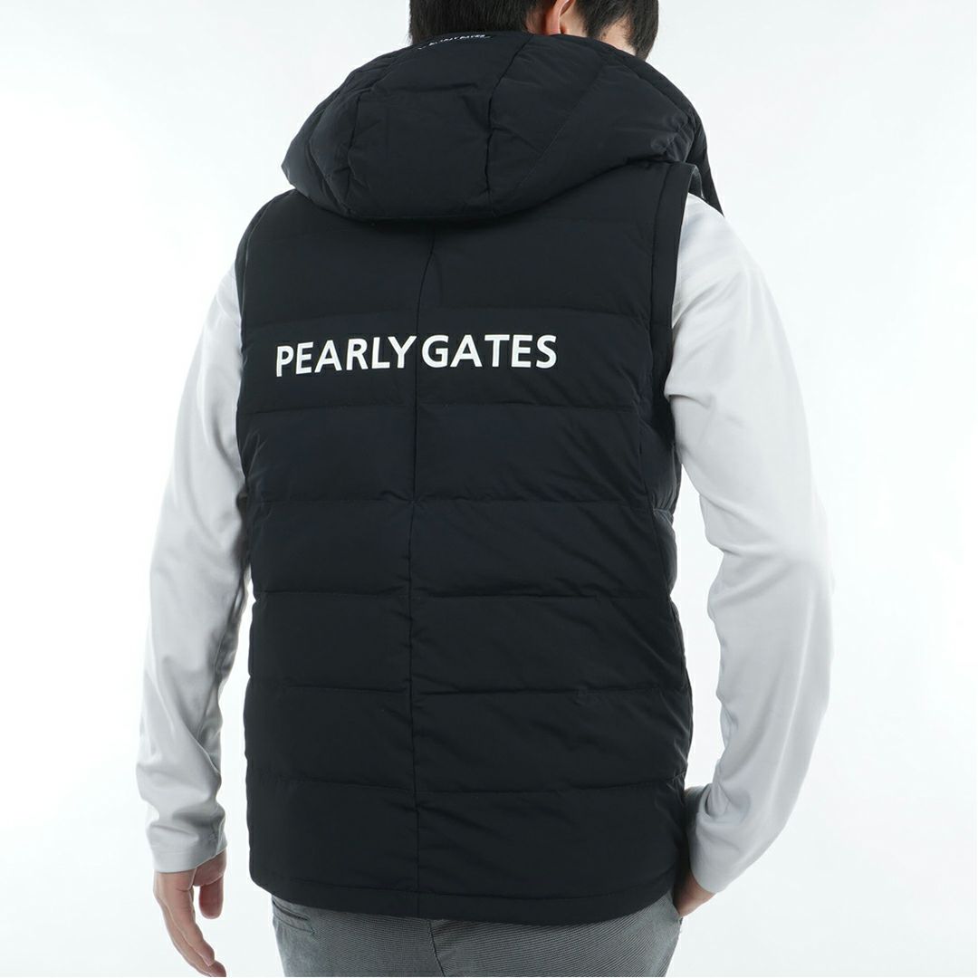 PEARLY GATES メンズ ダウンジャケット ネイビー