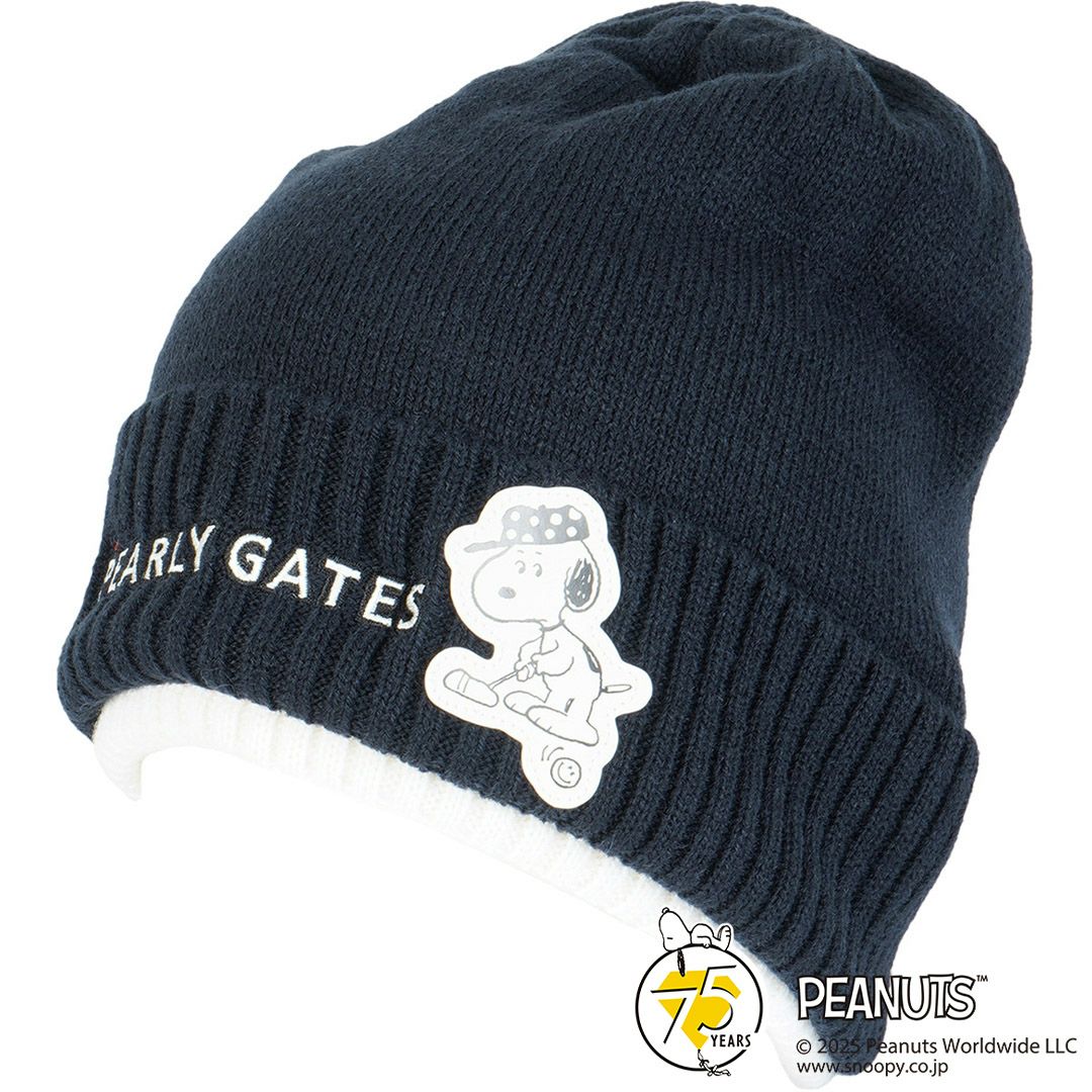 パーリーゲイツ PEARLY GATES メンズ レディース ユニセックス 【SNOOPY】ニットビーニー (UNISEX) PAMG5AAF 詳細1
