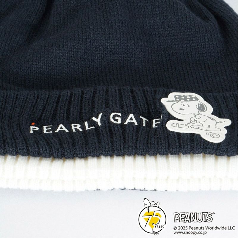 パーリーゲイツ PEARLY GATES メンズ レディース ユニセックス 【SNOOPY】ニットビーニー (UNISEX) PAMG5AAF 詳細6