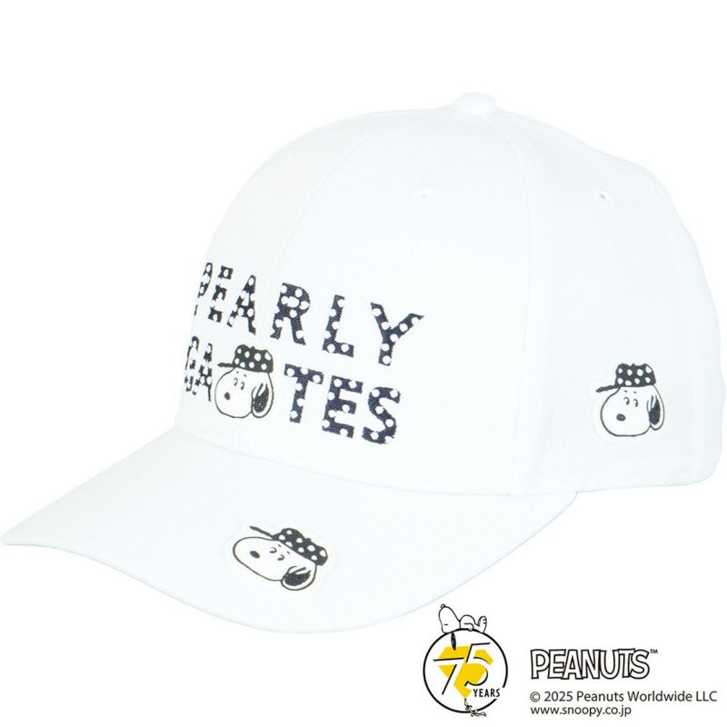 パーリーゲイツ PEARLY GATES メンズ レディース ユニセックス 【SNOOPY】リサイクルツイルキャップ (UNISEX) PAMG5A8F 詳細2