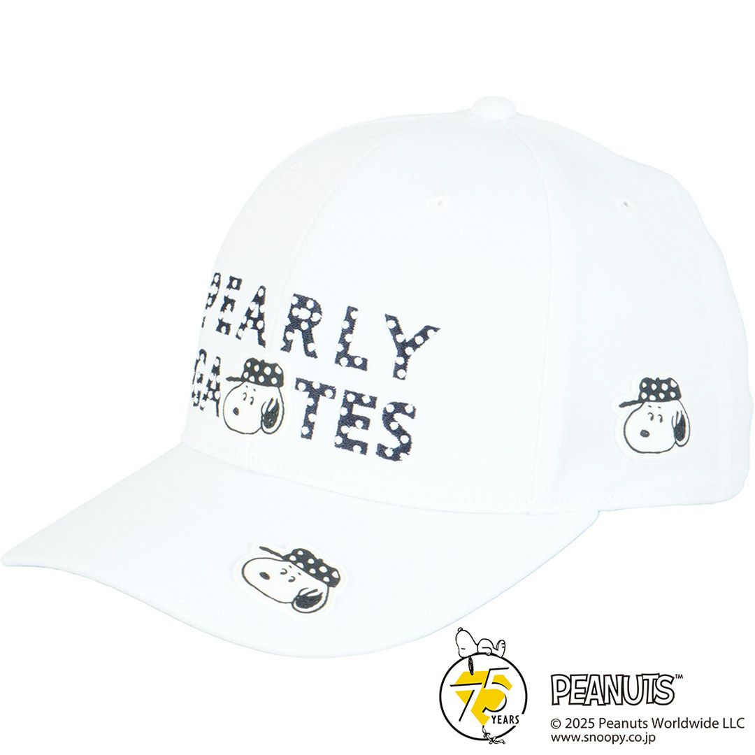 パーリーゲイツ PEARLY GATES メンズ レディース ユニセックス 【SNOOPY】リサイクルツイルキャップ (UNISEX) PAMG5A8F 詳細2