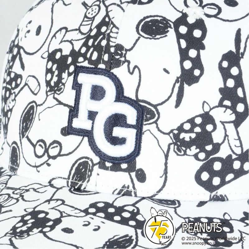 パーリーゲイツ PEARLY GATES メンズ レディース ユニセックス 【SNOOPY】総柄ツイルキャップ (UNISEX) PAMG5A9F 詳細5