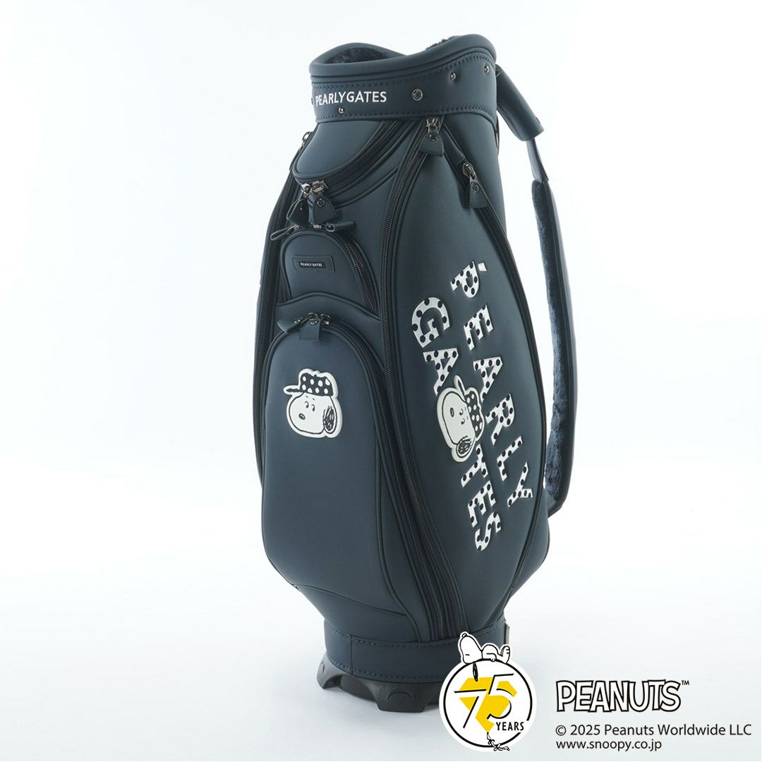 PEARLY GATES ユニセックス キャデイバッグ ネイビー