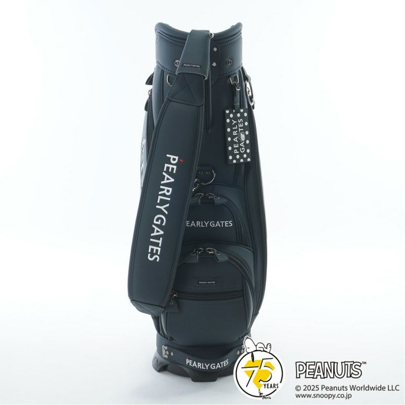 パーリーゲイツ PEARLY GATES メンズ レディース ユニセックス 【SNOOPY】 合皮キャディバッグ (46インチ対応) (UNISEX) PAMG57WF 詳細3