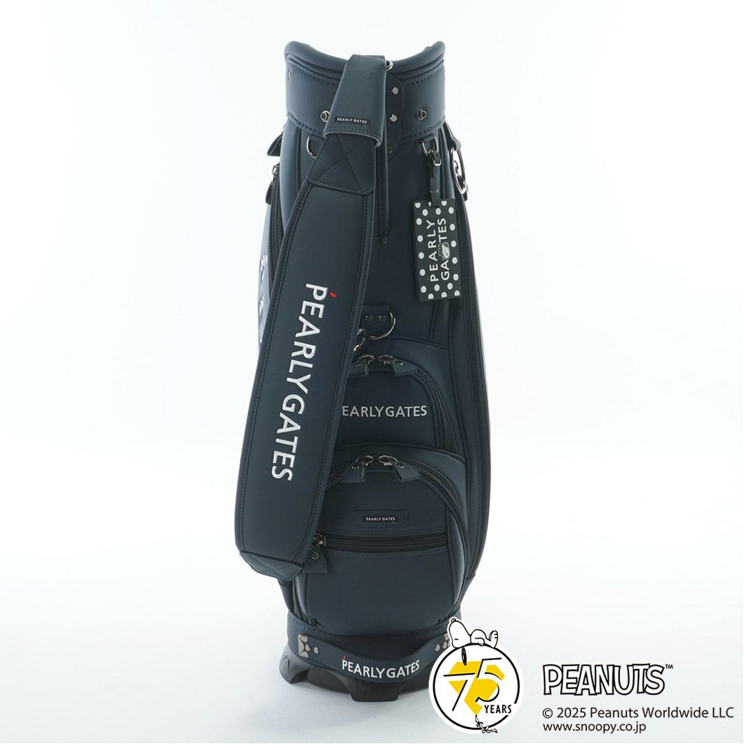 パーリーゲイツ PEARLY GATES メンズ レディース ユニセックス 【SNOOPY】 合皮キャディバッグ (46インチ対応) (UNISEX) PAMG57WF 詳細3