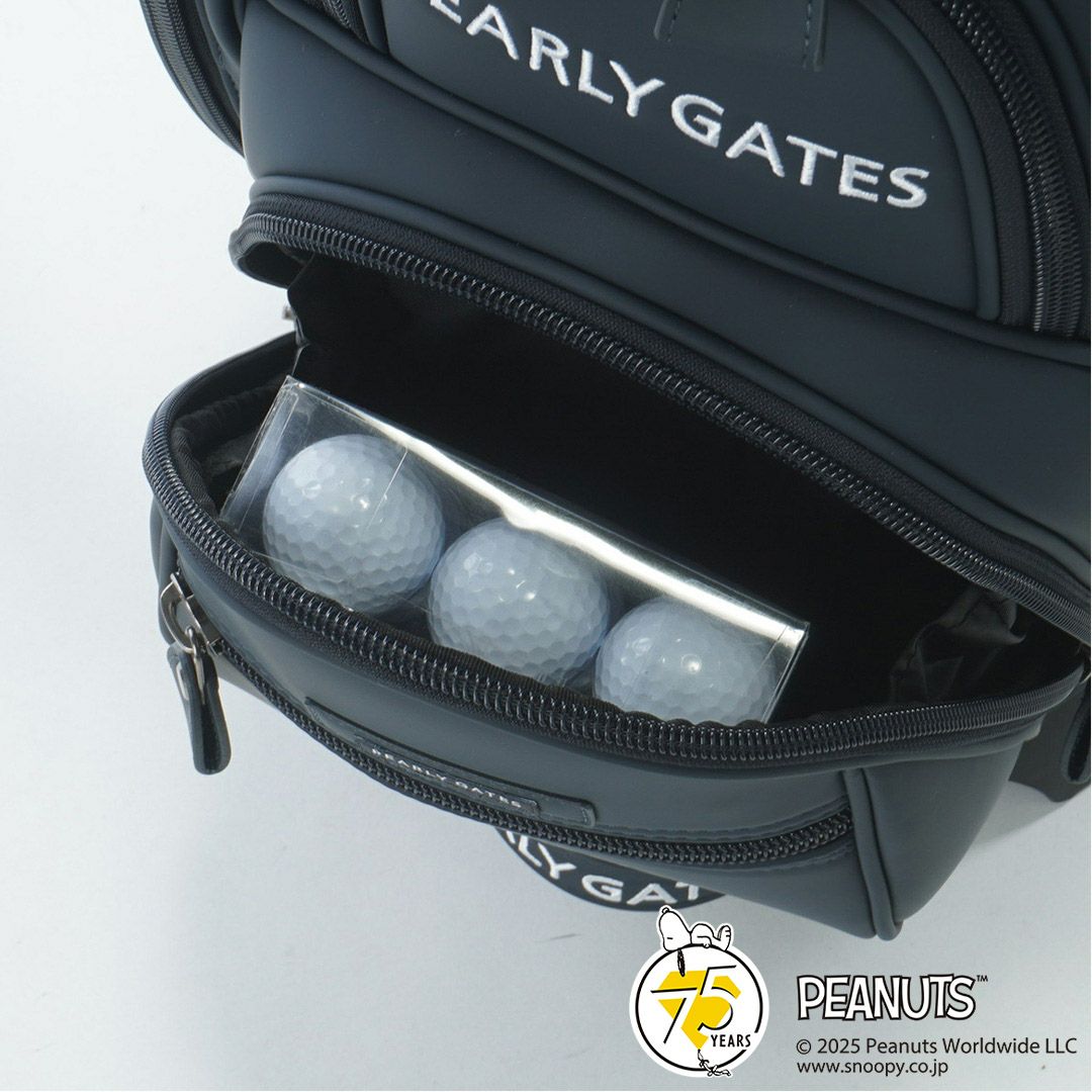 PEARLY GATES ユニセックス キャデイバッグ ネイビー