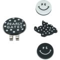 PEARLY GATES メンズ レディース ユニセックス ﾏｰｶｰ ディープブルー
